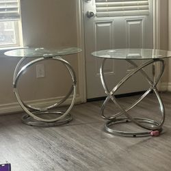 Glass Side tables