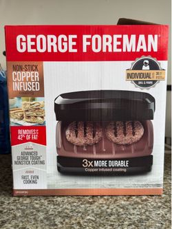 George Foreman Copper Infused Grill & Panini