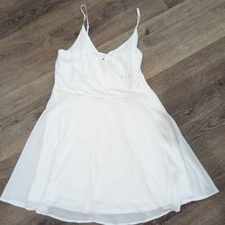Express white Dress sz L