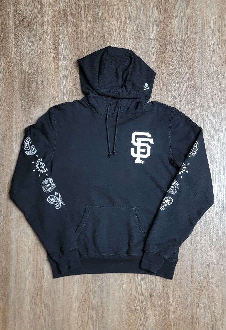 New Era San Francisco Giant's Bandana Print Hoodie Size Medium