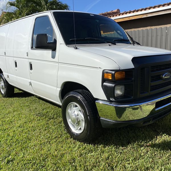 2011 Ford Econoline Extended Cargo Van E 250 Work Van For Sale In Miami 
