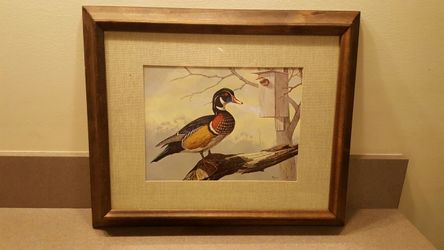 David Maass print, Ducks