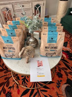 Vital Essentials Freeze-Dried Beef Entree Dog Food Bundle