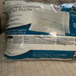 Juego De 2 Almohadas Qeen 