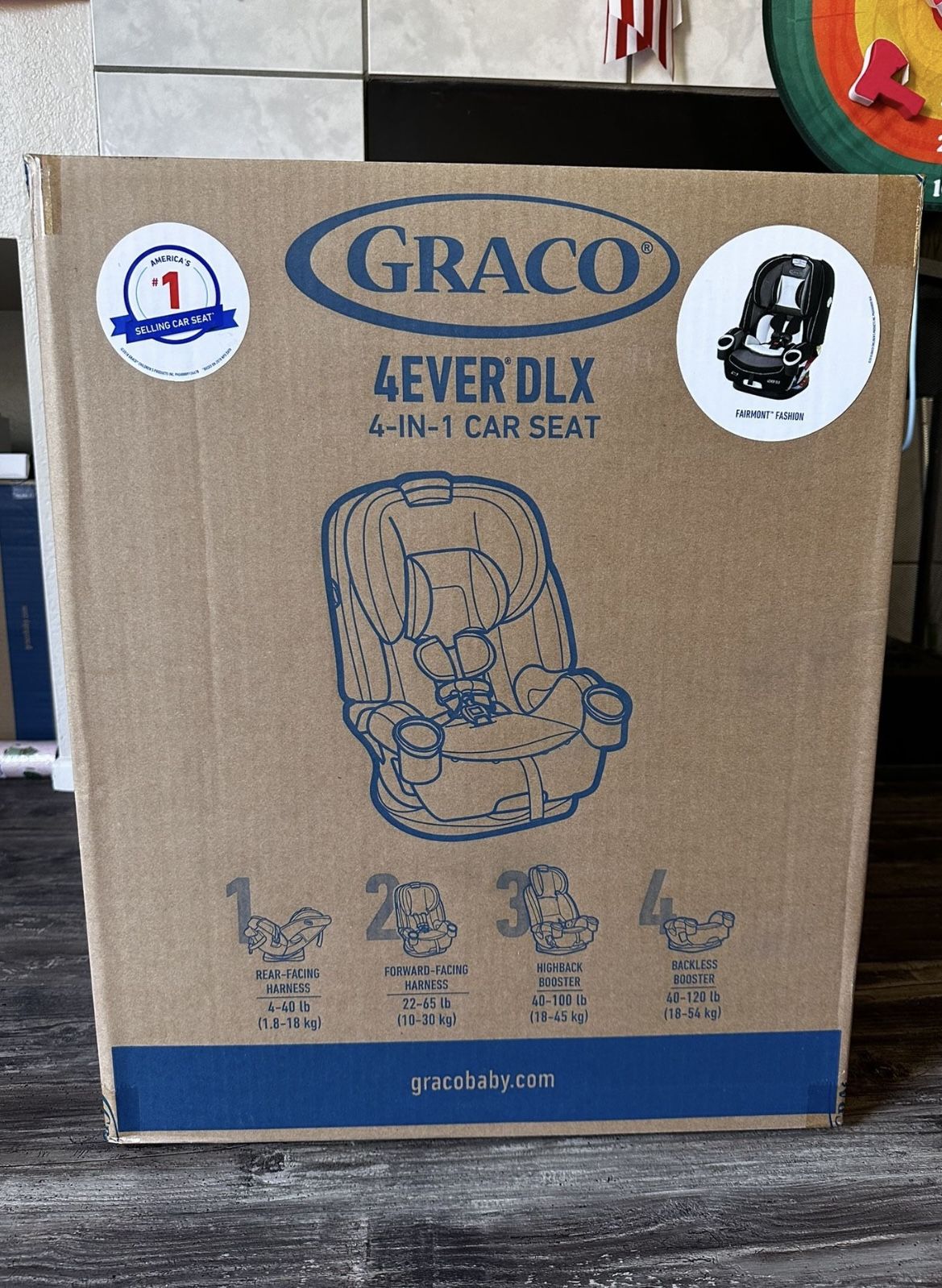 Graco forever DLX 4 in 1 car seat (BRAND NEW)