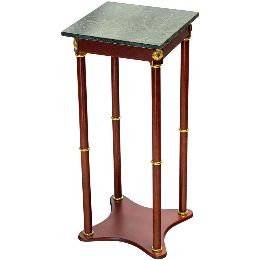 Marble Stand Table 28” High