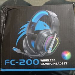 Fachixy Gaming Headset With RGB Lighting