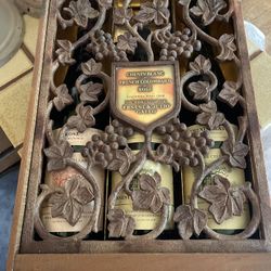Ernest And Julio Ornate Box Wine Set From 1979