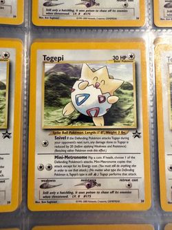 Pokemon Togepi Blackstar promo