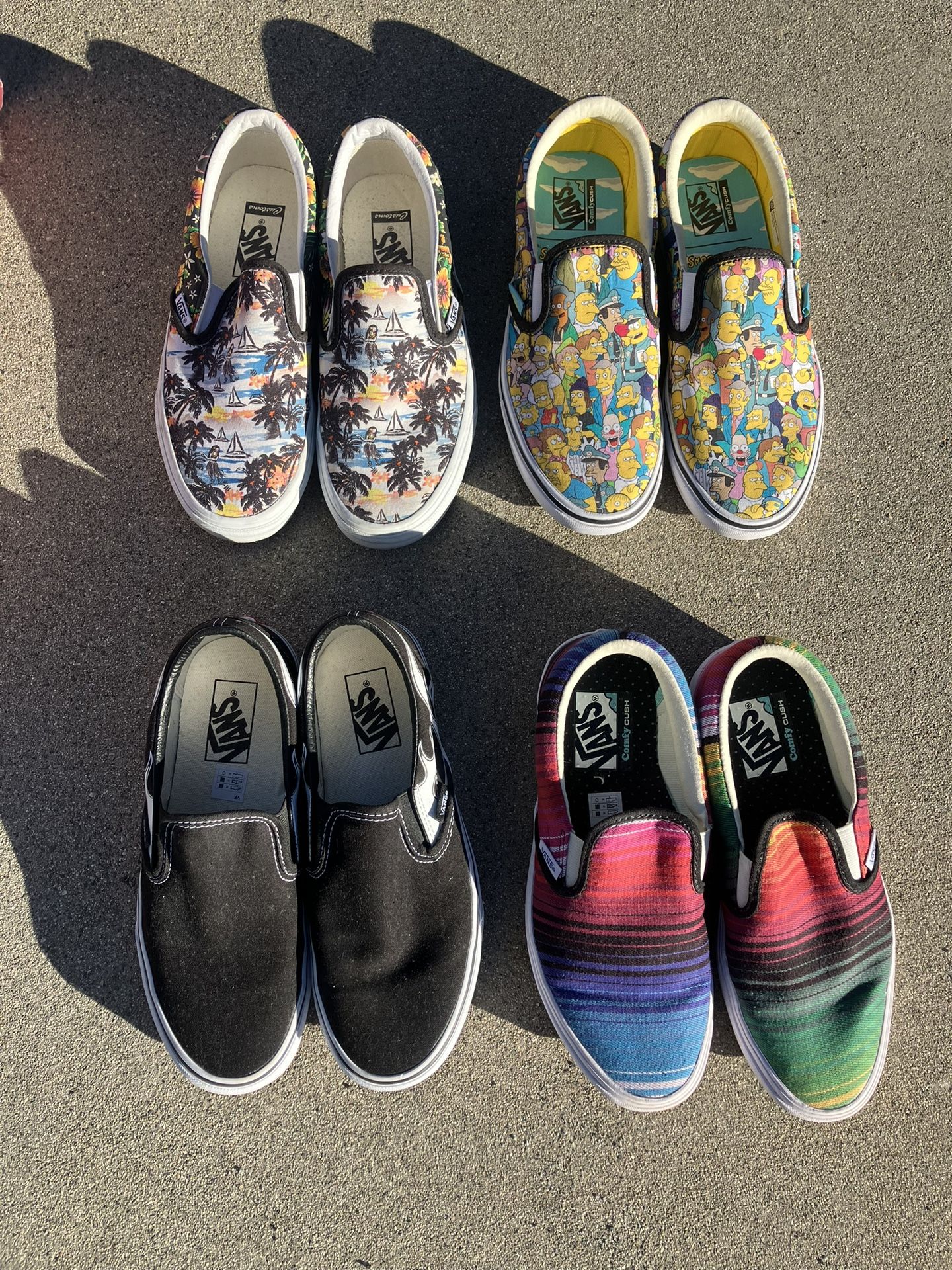 Vans Slip On Shoe Collection