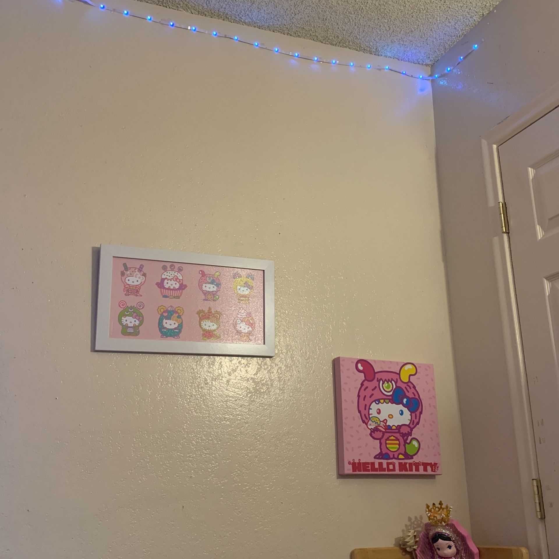 Two Hello Kitty Wall Decor