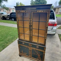 Vintage Hutch Cabinet 
