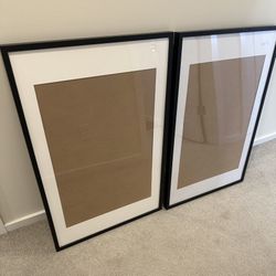 2 Ikea Ribba Frames 24x35 3/4” 