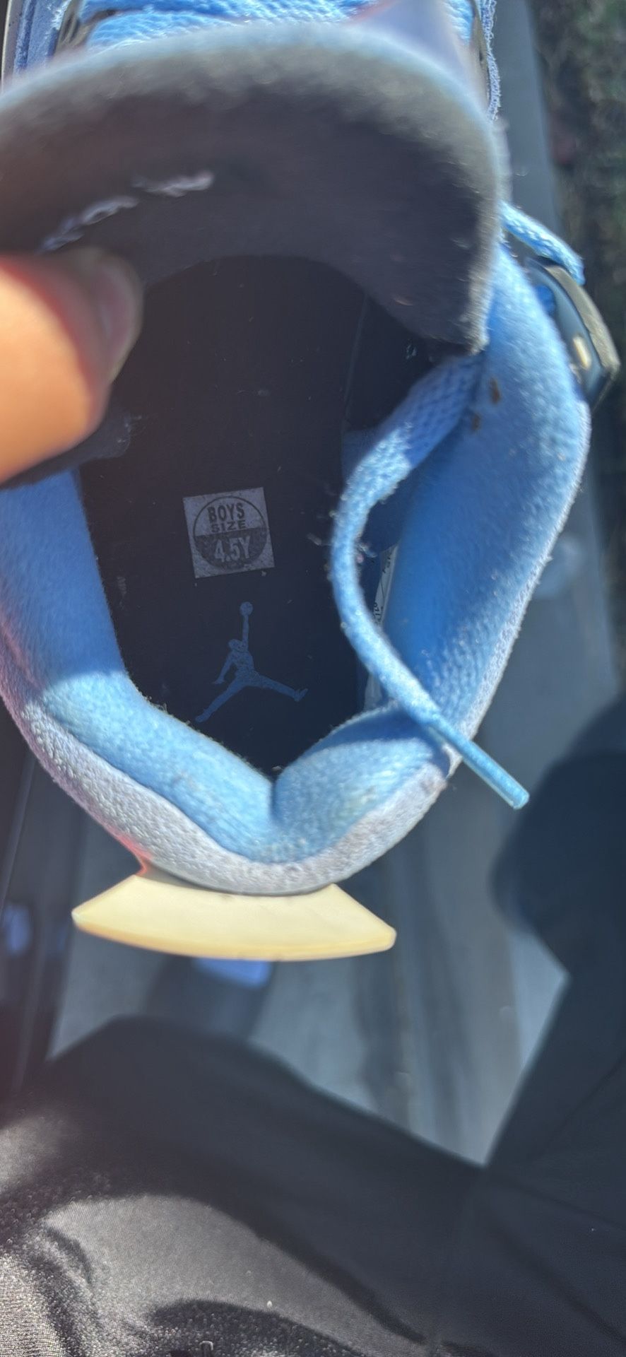 jordan 4 unc size 4.5 boys
