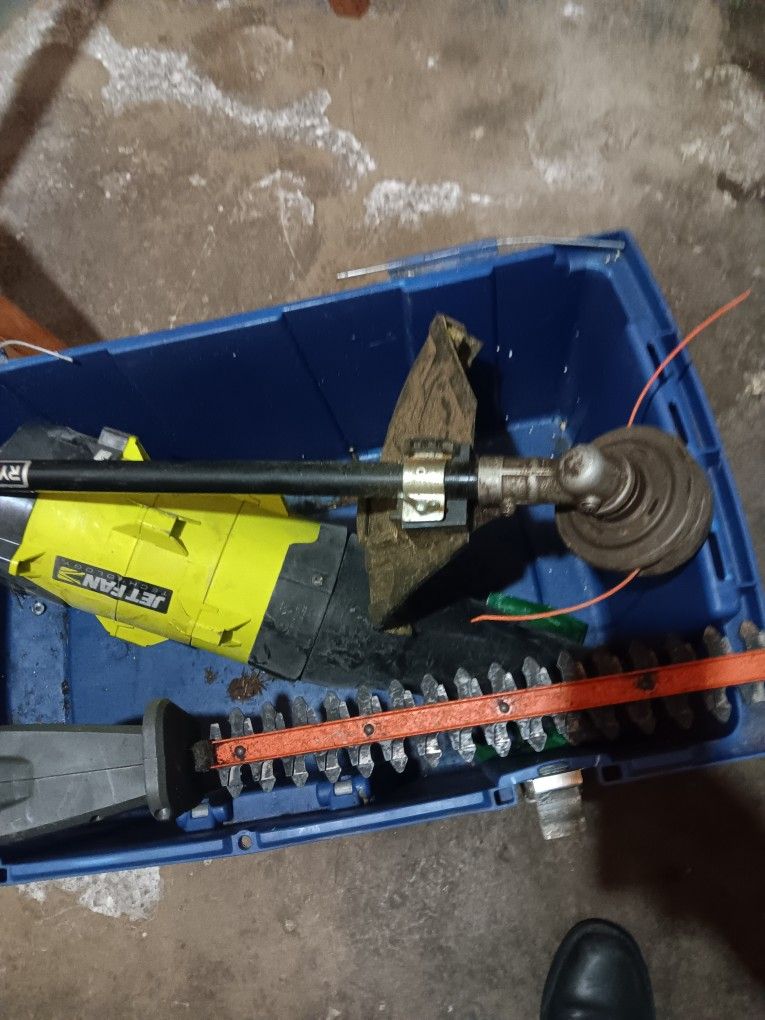 3 Atatchment Tools For RYOBY.  Cordless Motor Or Corded Motor. Motor Not Included.