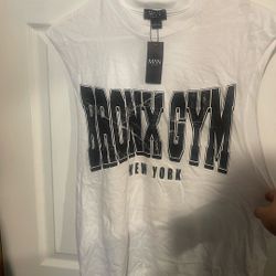 New Sleeves T Shirt Bronx Gym Size Xl 