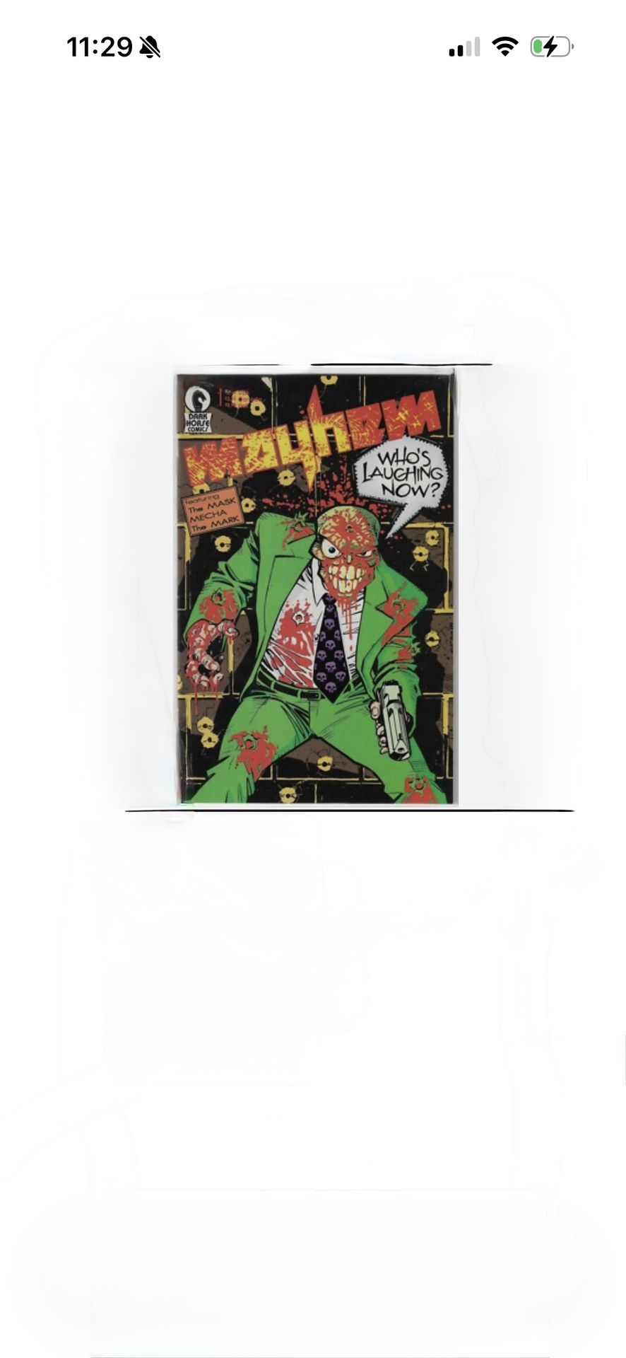 Mayhem #1 - Key Issue