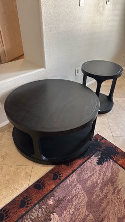 Coffee table & end table