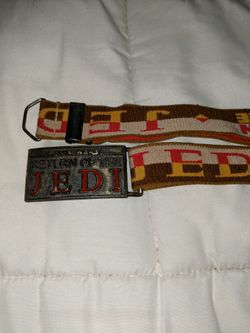 1982 Return Of The Jedi Kids Jedi Belt