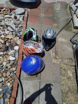 Motorcycle helmet a lot