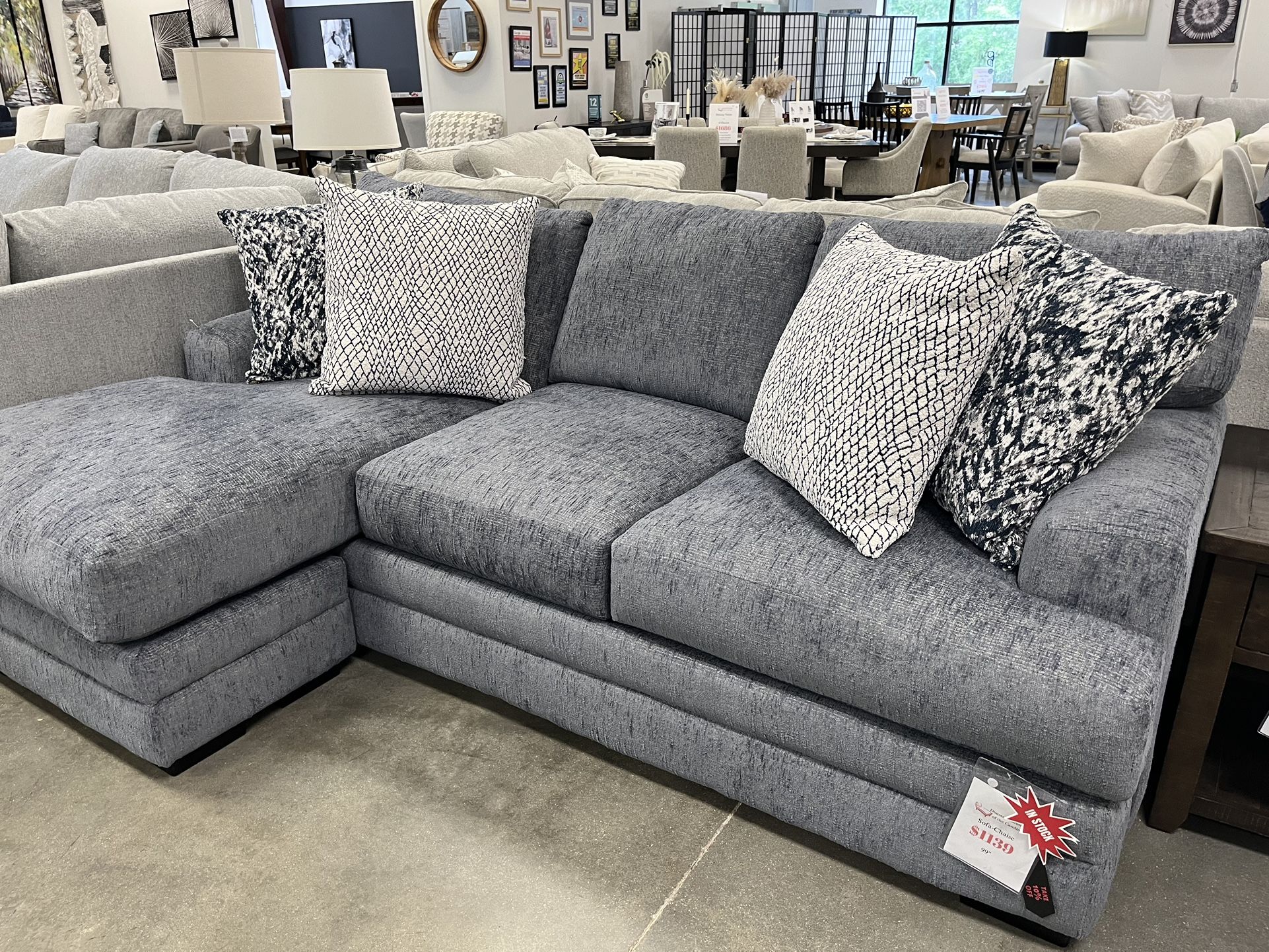 Sofa with Chaise!