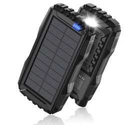 Solar Charger Power Bank 42800mAh