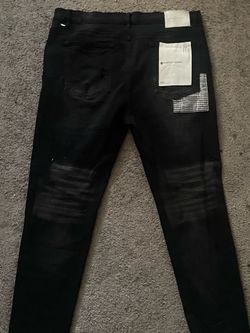 Purple jeans