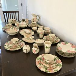 Franciscan Desert Rose China Set