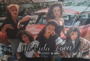 Mi Vida Loca Flag Tapestry
