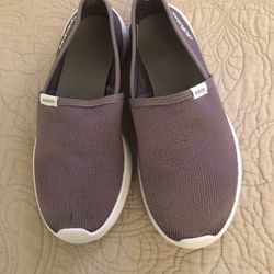 Cloudfoam lite racer slip-on shoes clearance women's