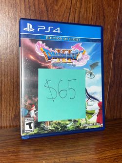 PlayStation Video Game PS4 PS5 For Sale dragon quest