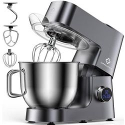 LINKChef SM30310A-US-MG 7.4 Quart Stand Mixer, 800W 12-Speed Tilt-Head Food