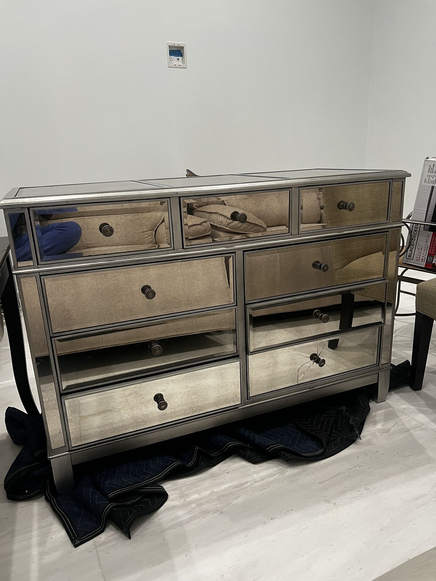 Mirrored Dresser
