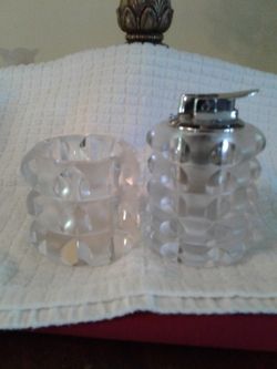Vintage Cigarette Lighter And Cigarette Holder