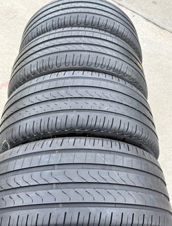 285 40 20 Continental I sell this Seth of tires with 80% of Life the 4