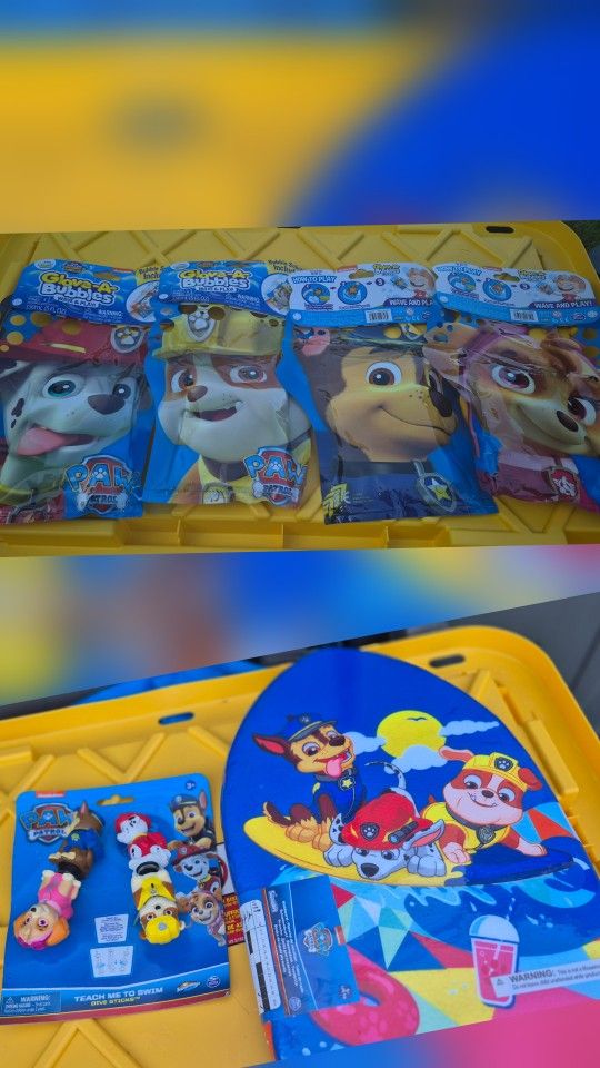 New Paw Patrol Summer Lot