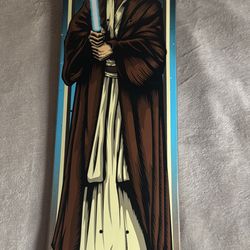 Santa Cruz x Star Wars Obi-Wan Kenobi Collectible Skateboard Deck