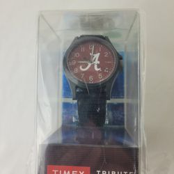 New Timex Men's Collegiate Pride Alabama Crimson Tide 40mm Watch