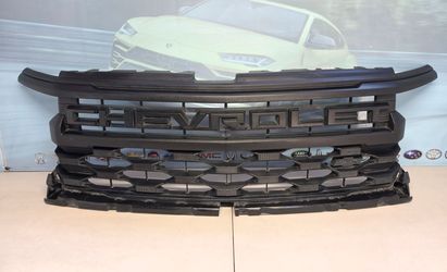 2022-2026 CHEVROLET SILVERADO 1500 BLACK TEXTURED FINISH GRILLE