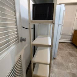 Move Out Sale - Kitchen Shelf (Microwave Not Included)