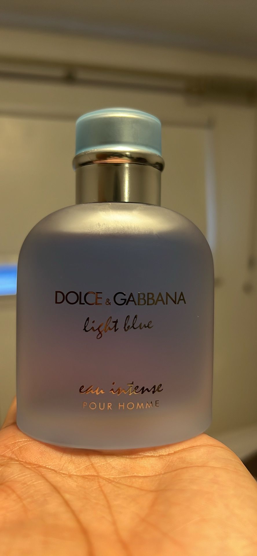 Authentic Dolce And Gabbana light blue Eau Intense 