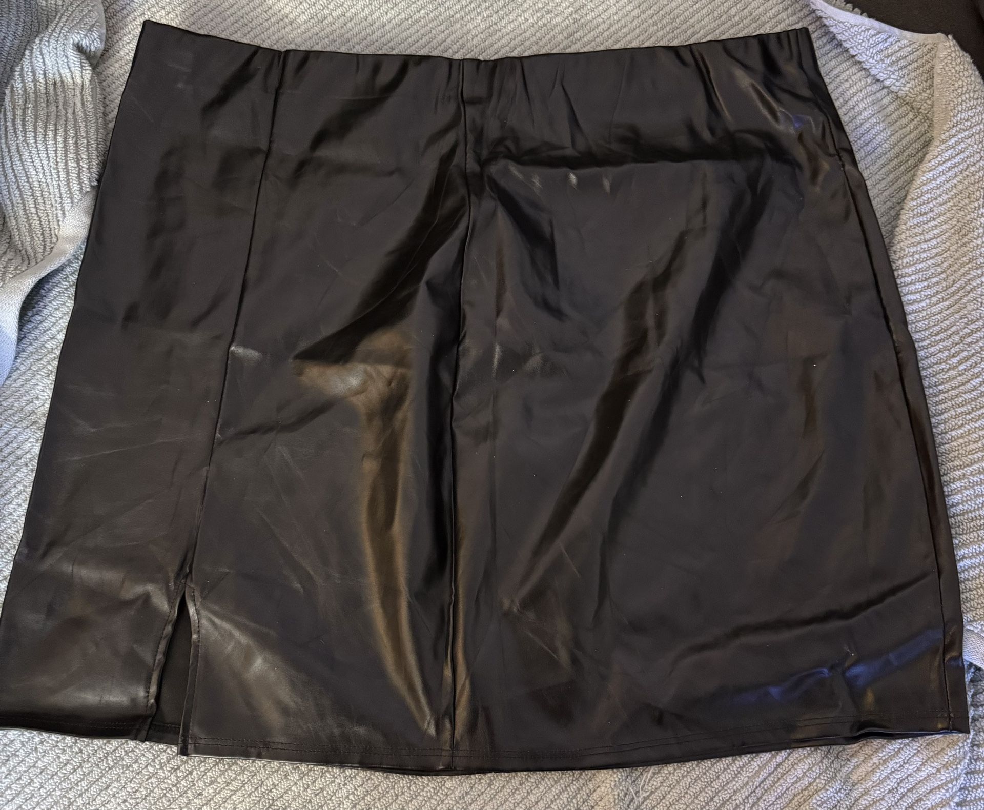 Leather Skirt 