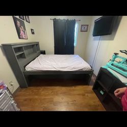 Full Size Bed With Twin Bed Underneath