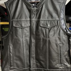 FMC Leather Vest