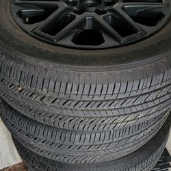 Tudra Rims/tires (4), Like New 