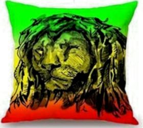 Rasta Lion Pillow