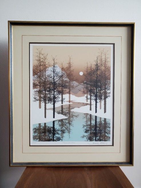 2 James Hagen Nicely Framed Original Signed Prints