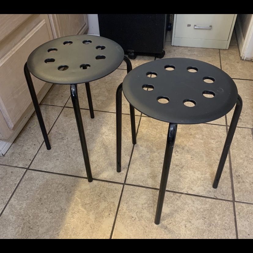 Ikea marius stool black sale
