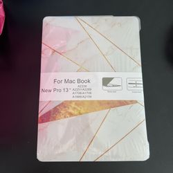 Hard Shell Case MacBook New PRO 13" Geometric Marble Art A1706 A1708 A1989 A2159