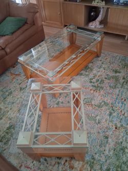 1 Coffee Table with Matching End Table